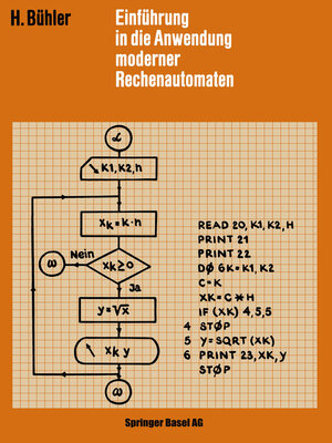cover image of Einführung in die Anwendung Moderner Rechenautomaten